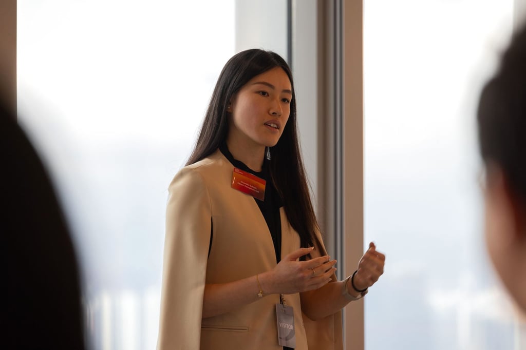 Chantelle Sullivan, a representative of Editact Therapeutics, says the company’s technology has a potential market size of up to 3 million people. Chantelle Sullivan, a representative of Editact Therapeutics, says the company’s technology has a potential market size of up to 3 million people.