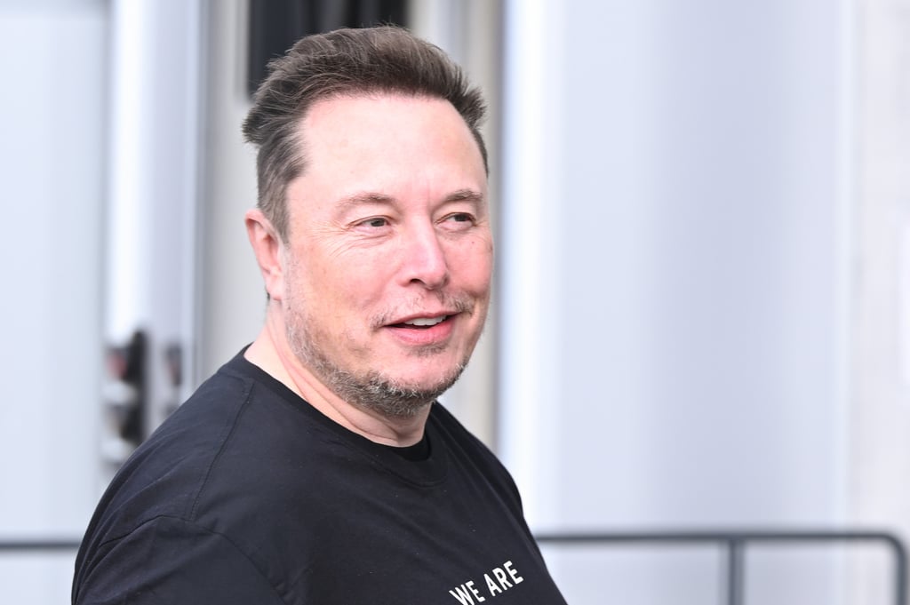 Elon Musk leaves Tesla’s Gigafactory Berlin-Brandenburg on March 13, 2024. The billionaire entrepreneur is at the centre of renewed public scrutiny following claims he fathered a child with a Japanese pop star. Photo: DPA Elon Musk leaves Tesla’s Gigafactory Berlin-Brandenburg on March 13, 2024. The billionaire entrepreneur is at the centre of renewed public scrutiny following claims he fathered a child with a Japanese pop star. Photo: DPA