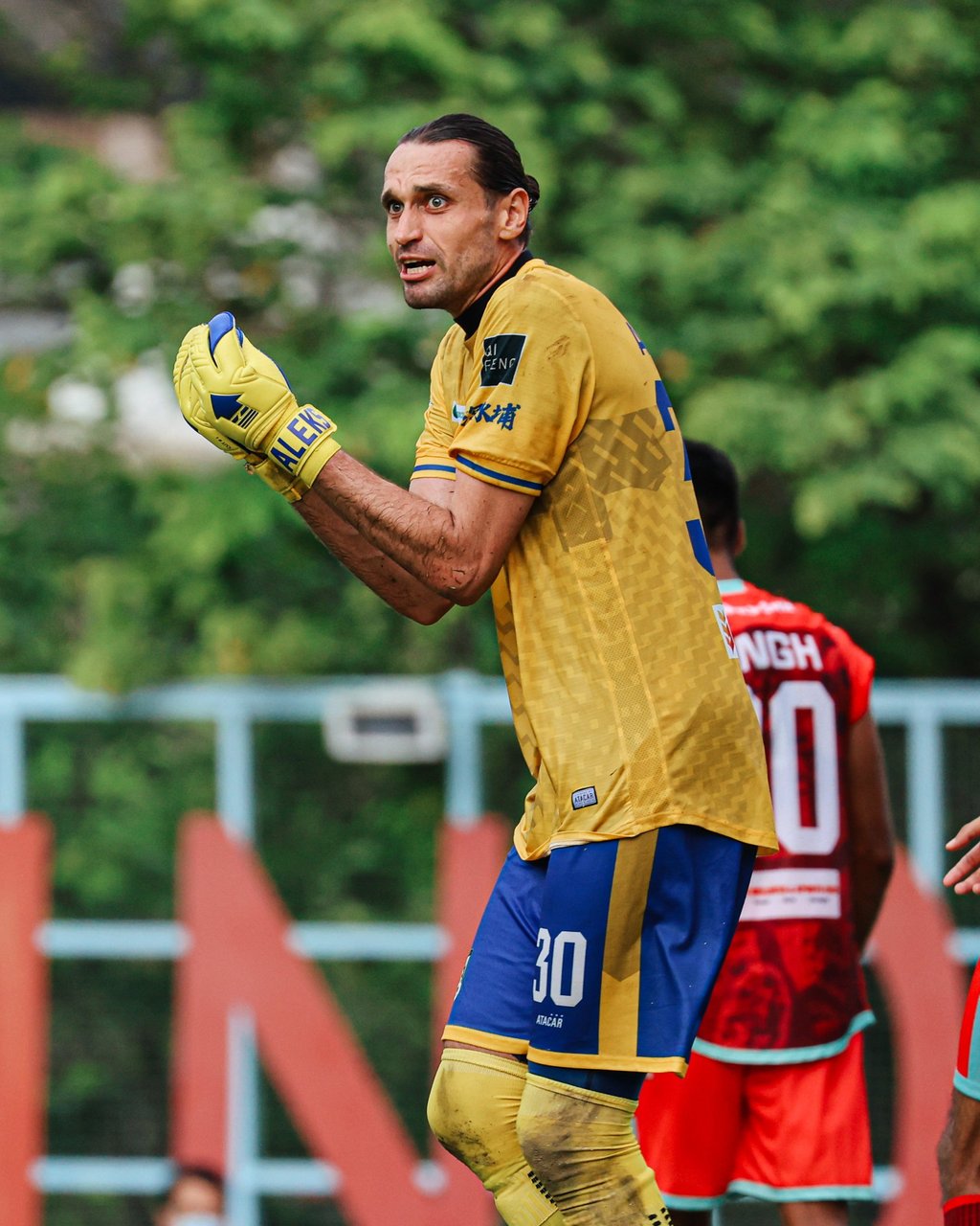 Oleksiy Shliakotin has waited patiently for his opportunity with the representative side. Photo: @JACK.8th