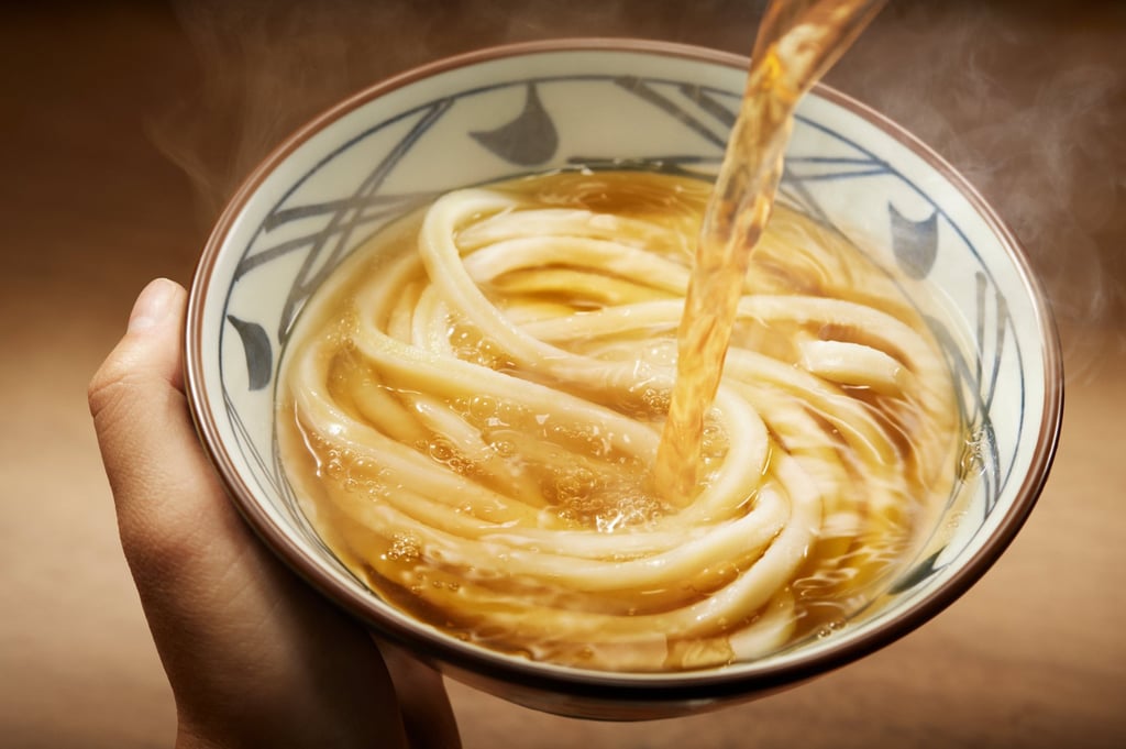Udon, with its gentle flavour and aroma, epitomises what’s good about Japanese cuisine. Photo: Marugame Udon