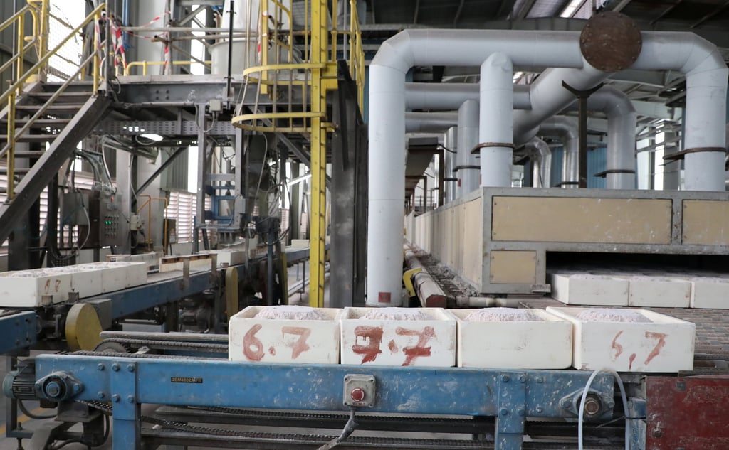 The Lynas advanced materials plant in Gebeng, Pahang. Photo: Reuters