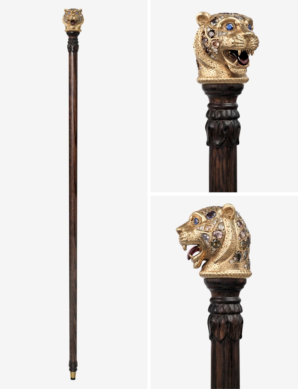 The Sabyasachi Bengal Tiger Head cane. Photo: Handout
