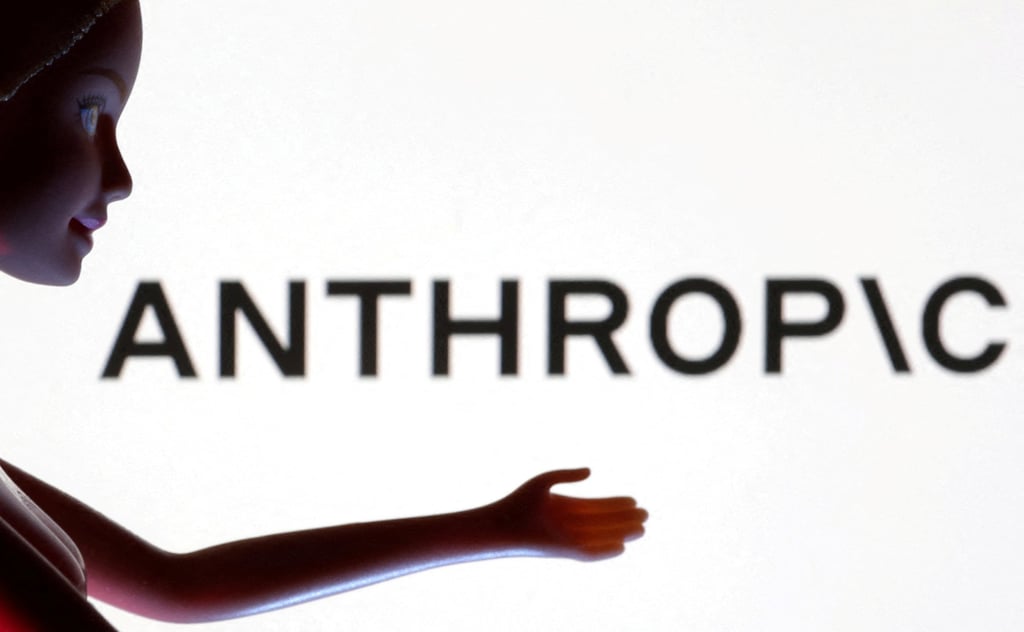 The Anthropic logo is seen in this illustration taken March 31, 2023. Photo: Reuters