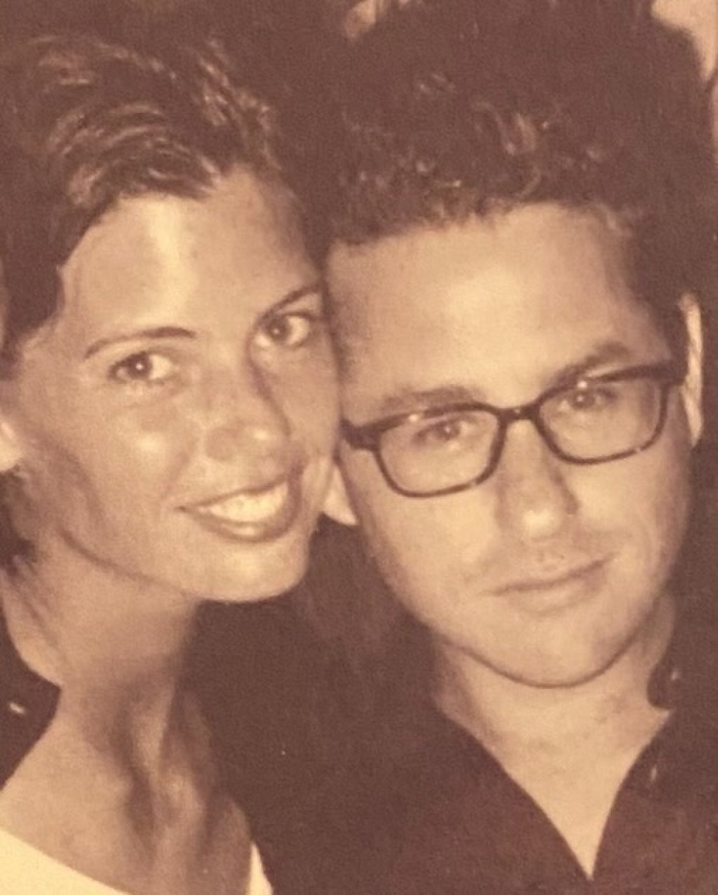 Katie McGrath and her husband J.J. Abrams. Photo: @ktmcgrath/Instagram