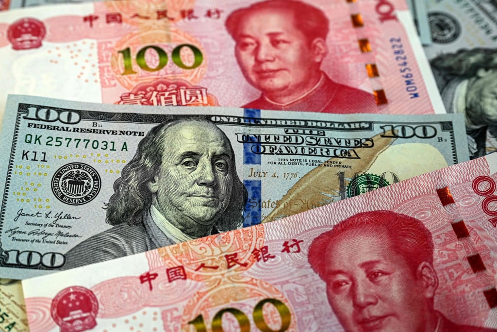 The Hong Kong government sold bonds denominated in yuan and US dollars among other currencies on Wednesday. Photo: AFP The Hong Kong government sold bonds denominated in yuan and US dollars among other currencies on Wednesday. Photo: AFP