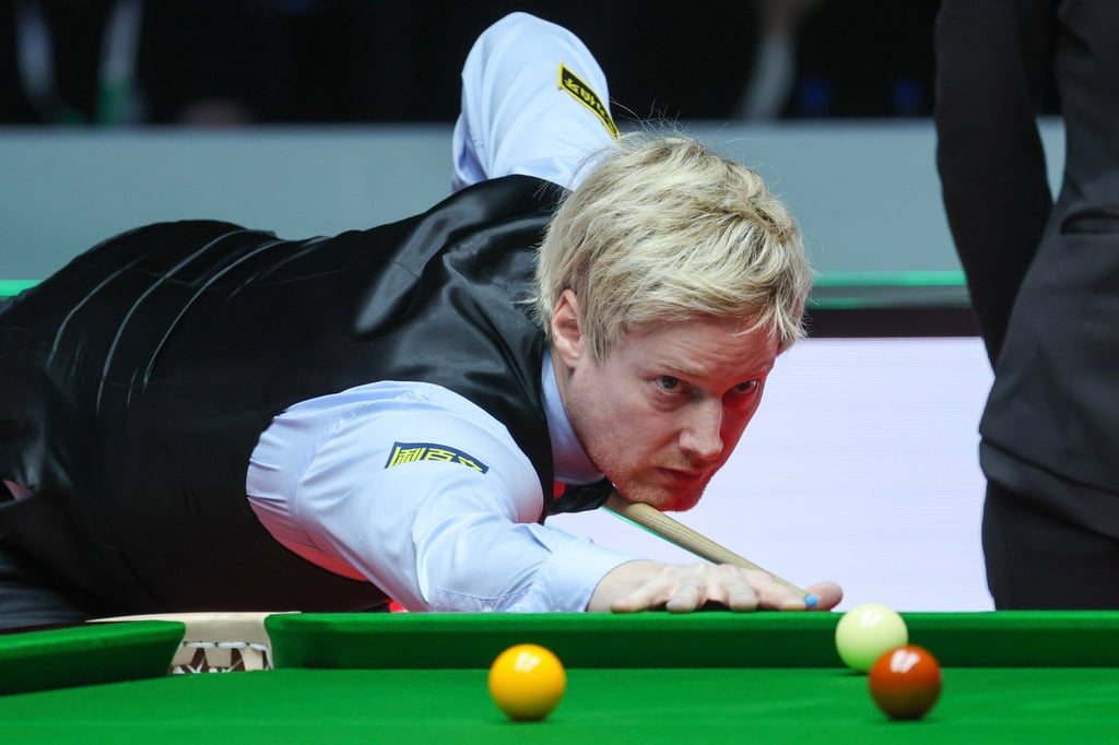 Neil Robertson called Hong Kong “my blessed land” in a Weibo post. Photo: Dickson Lee Neil Robertson called Hong Kong “my blessed land” in a Weibo post. Photo: Dickson Lee