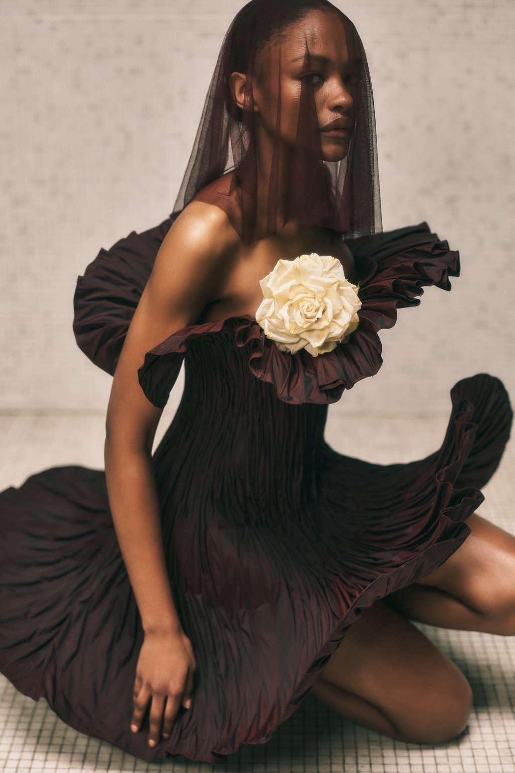 A dress from Danielle Frankel’s X bridal collection. Photo: Handout