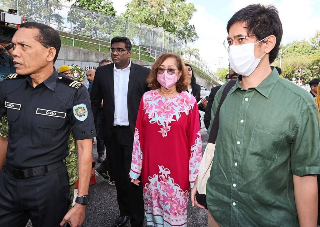 Naimah Khalid (centre) entering the MACC’s headquarters in Putrajaya in January last year. Photo: The Star Naimah Khalid (centre) entering the MACC’s headquarters in Putrajaya in January last year. Photo: The Star
