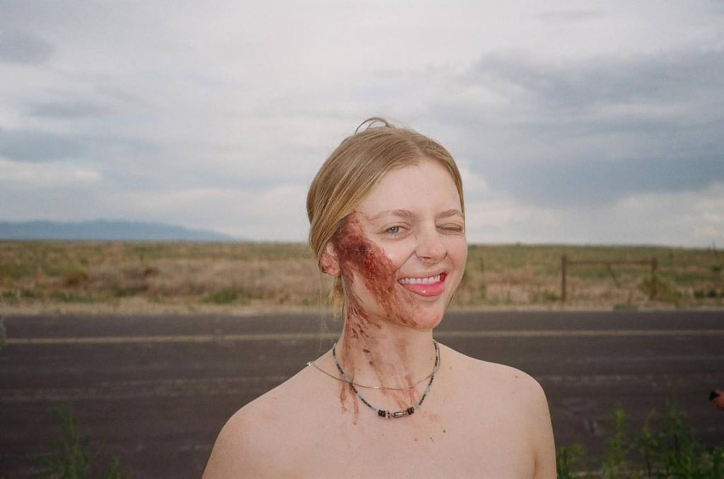 Anna Baryshnikov stars as the “lovelorn” and desperate-seeming Daisy in Love Lies Bleeding (2024). Photo: @annabaryshnikov/Instagram Anna Baryshnikov stars as the “lovelorn” and desperate-seeming Daisy in Love Lies Bleeding (2024). Photo: @annabaryshnikov/Instagram