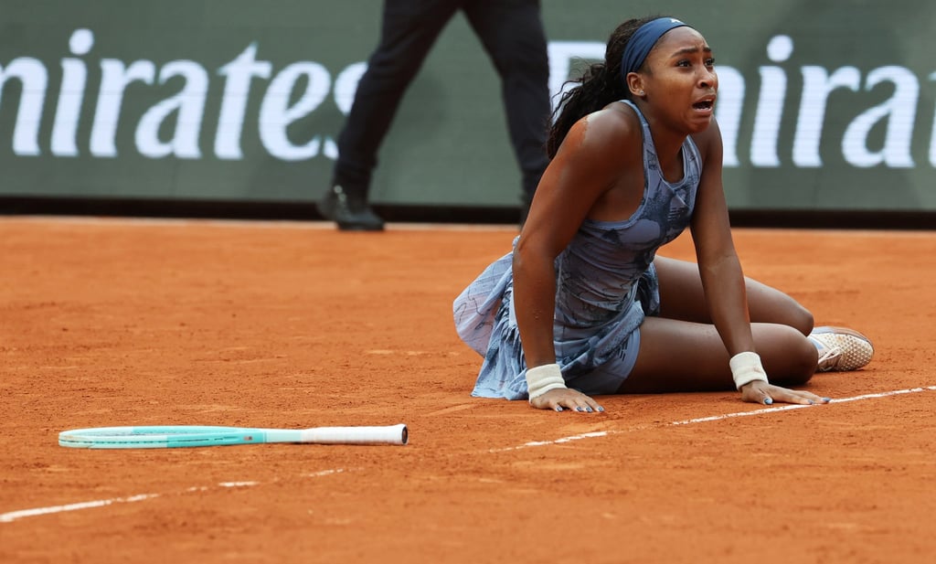 Coco Gauff screamed out with joy and relief after beating Aryna Sabalenka in three sets. Photo: Xinhua Coco Gauff screamed out with joy and relief after beating Aryna Sabalenka in three sets. Photo: Xinhua