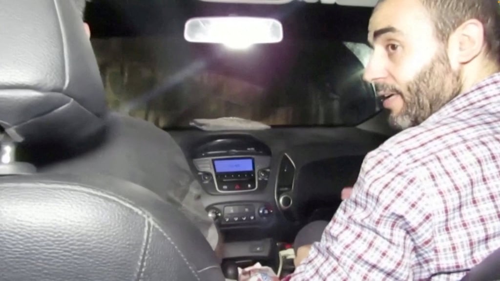 Mohammed Sinwar, as seen in a video released on December 17, 2023. Photo: Israeli Army via Reuters Mohammed Sinwar, as seen in a video released on December 17, 2023. Photo: Israeli Army via Reuters