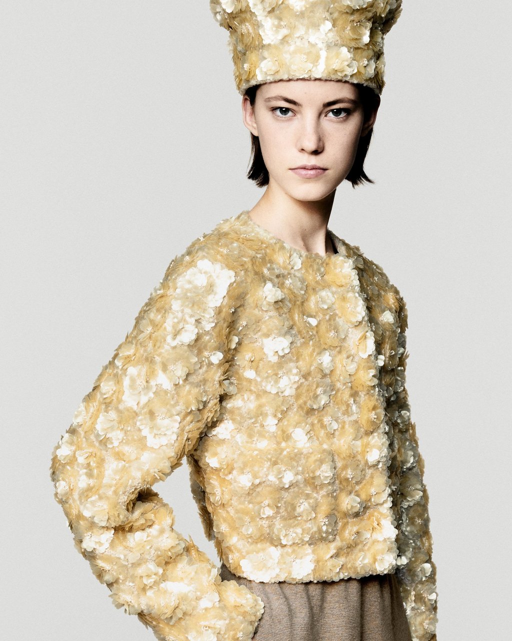 Fabrics are key: Loro Piana’s autumn/winter 2025-26 women’s collection. Photo: Handout