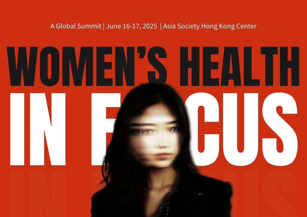 A poster for Womenโs Health in Focus: A Global Summit. Photo: Amara Communications A poster for Womenโs Health in Focus: A Global Summit. Photo: Amara Communications