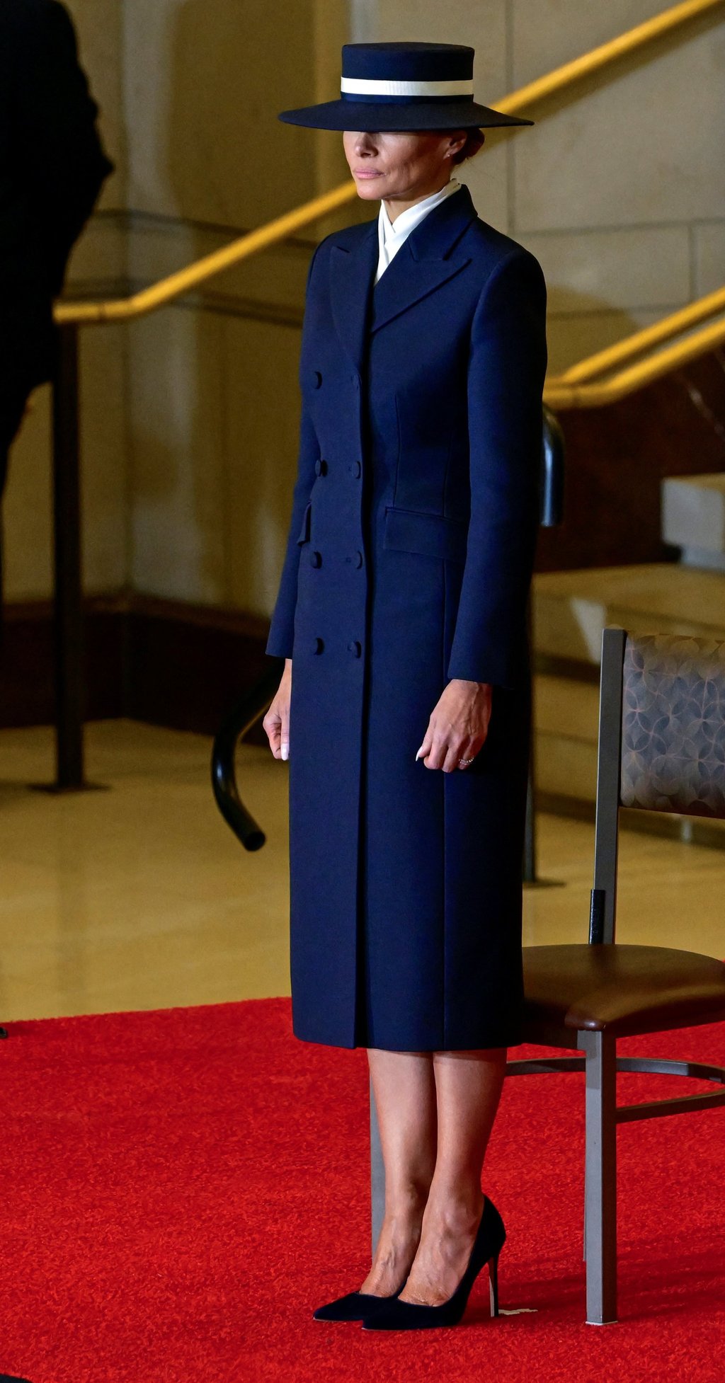 First lady Melania Trump in January, during Donald Trump’s inaugural activities. Photo: Reuters First lady Melania Trump in January, during Donald Trump’s inaugural activities. Photo: Reuters