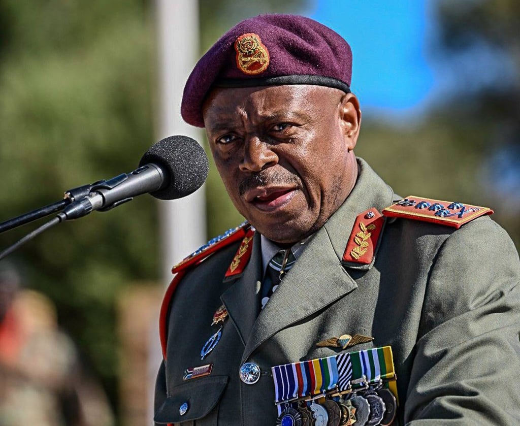 General Rudzani Maphwanya, chief of the South African National Defence Force. Photo: Handout General Rudzani Maphwanya, chief of the South African National Defence Force. Photo: Handout