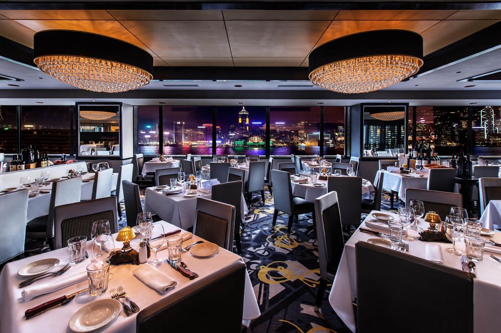 The dining room at Mortonโs Steakhouse, Hong Kong. Photo: Handout The dining room at Mortonโs Steakhouse, Hong Kong. Photo: Handout
