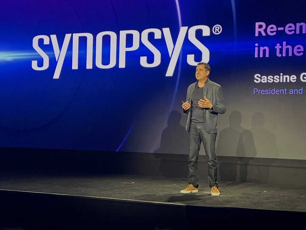 Sassine Ghazi, CEO of Synopsys. The US has restricted leading chip design automation software suppliers from selling to China. Photo: Reuters Sassine Ghazi, CEO of Synopsys. The US has restricted leading chip design automation software suppliers from selling to China. Photo: Reuters