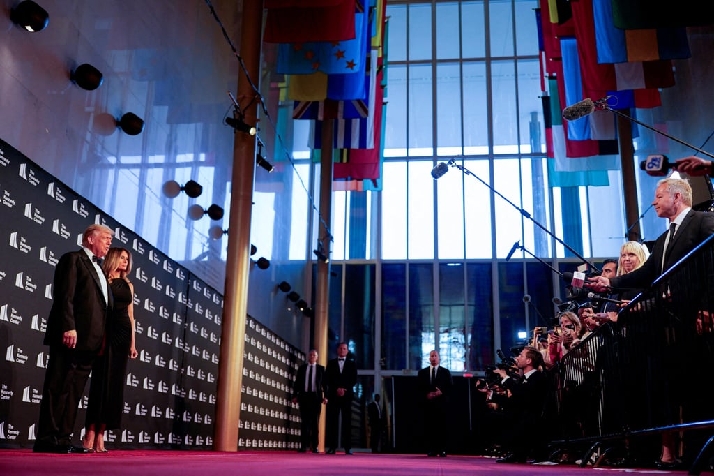 US President Donald Trump and first lady Melania Trump. Photo: Reuters