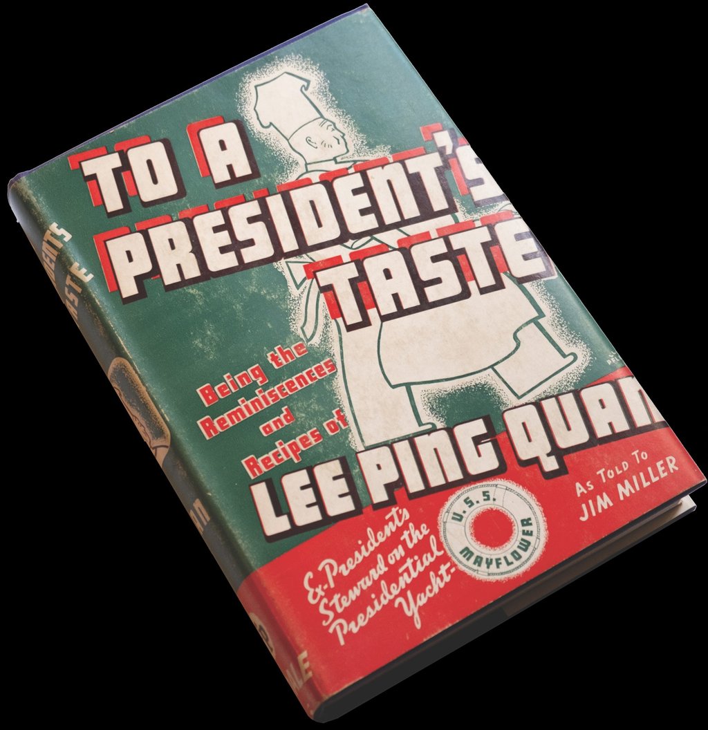 A hard copy of Lee’s memoir cookbook, detailing his time as a chef for US presidents. A hard copy of Lee’s memoir cookbook, detailing his time as a chef for US presidents.