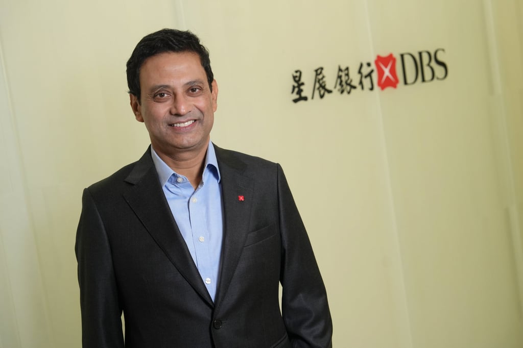 Ajay Mathur, head of consumer banking group and wealth management at DBS Hong Kong. Photo: Sun Yeung Ajay Mathur, head of consumer banking group and wealth management at DBS Hong Kong. Photo: Sun Yeung