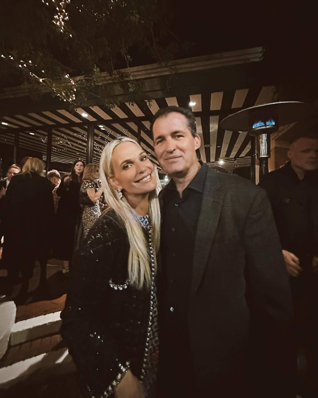 Molly Sims with husband Scott Stuber. Photo: @mollybsims/Instagram