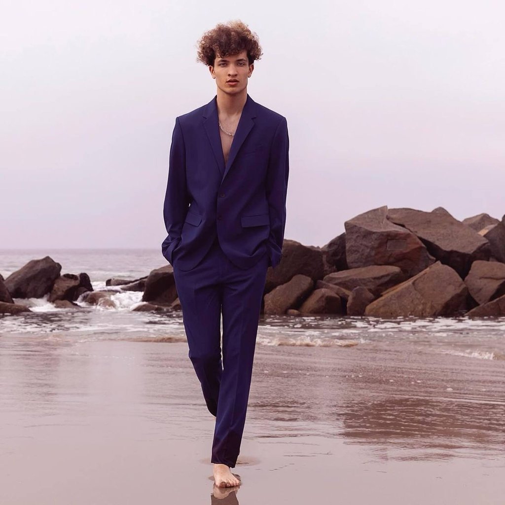 Garcelle Beauvais’s son Jaid Nilon is a model. Photo: @garcelle/Instagram