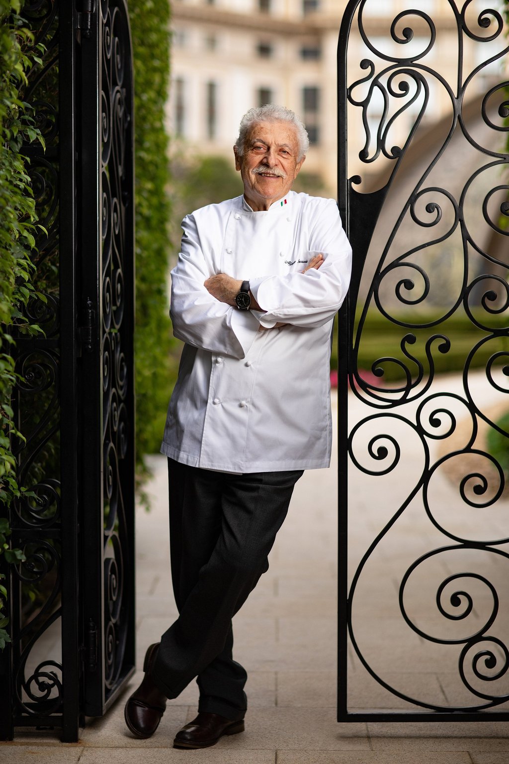 Chef Alfonso Iccarino is a pioneer of the farm-to-table movement and is committed to sustainable practices in his cooking.