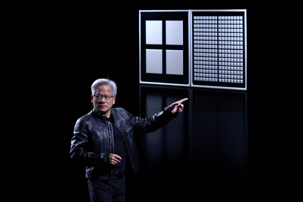 Jensen Huang, CEO of Nvidia, gestures as he speaks during the Viva Technology conference in Paris, France, June 11, 2025. Photo: Reuters Jensen Huang, CEO of Nvidia, gestures as he speaks during the Viva Technology conference in Paris, France, June 11, 2025. Photo: Reuters