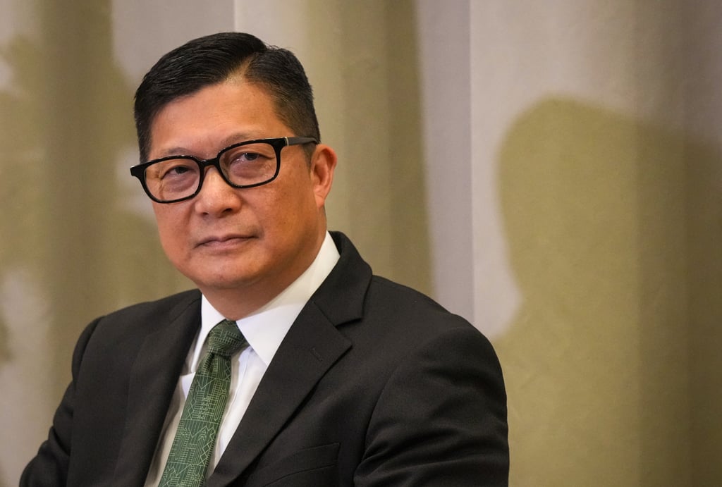 Secretary for Security Chris Tang has said that no arrests have been made so far. Photo: May Tse Secretary for Security Chris Tang has said that no arrests have been made so far. Photo: May Tse