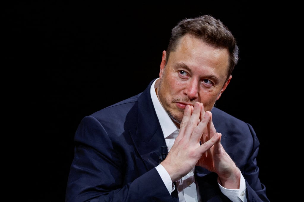 Elon Musk, chief executive officer of SpaceX and Tesla, attends a conference in Paris, France, in June 2023. Photo: Reuters