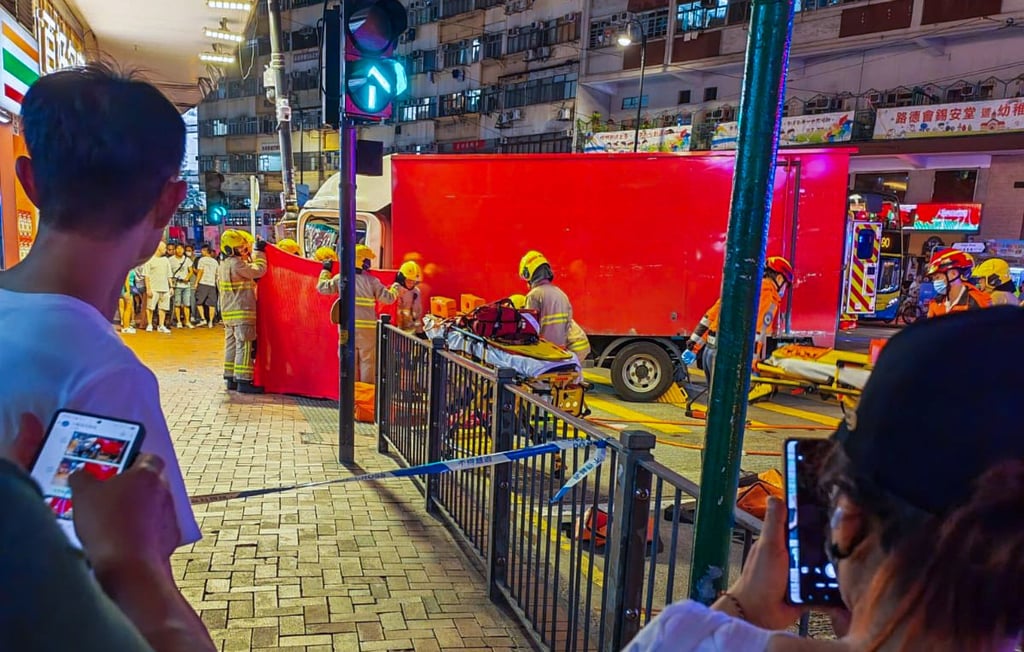 The driver and passenger have been taken to hospital after sustaining injuries during the incident. Photo: Handout The driver and passenger have been taken to hospital after sustaining injuries during the incident. Photo: Handout
