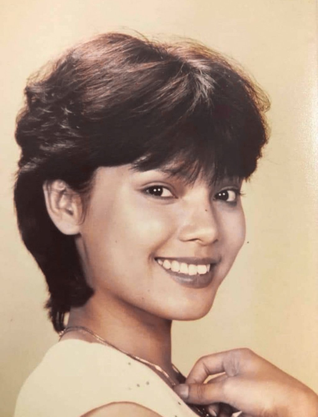 Rowena Cortes at the age of 18 in TVB teenager series My Little Darling. Photo: courtesy Rowena Cortes Rowena Cortes at the age of 18 in TVB teenager series My Little Darling. Photo: courtesy Rowena Cortes