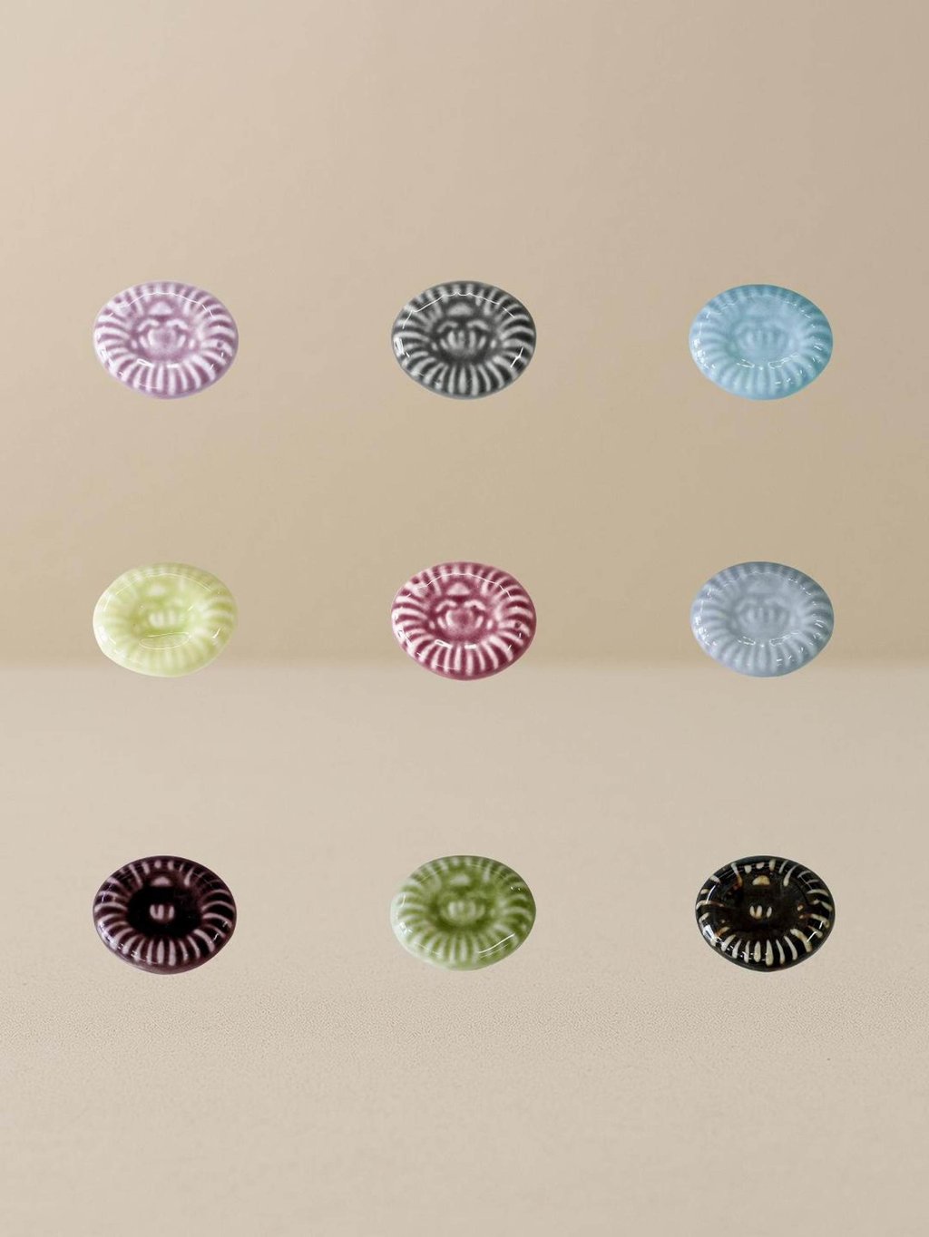 Chinese luxury label Tangxindan has launched a line of ceramic buttons. Photo: Handout