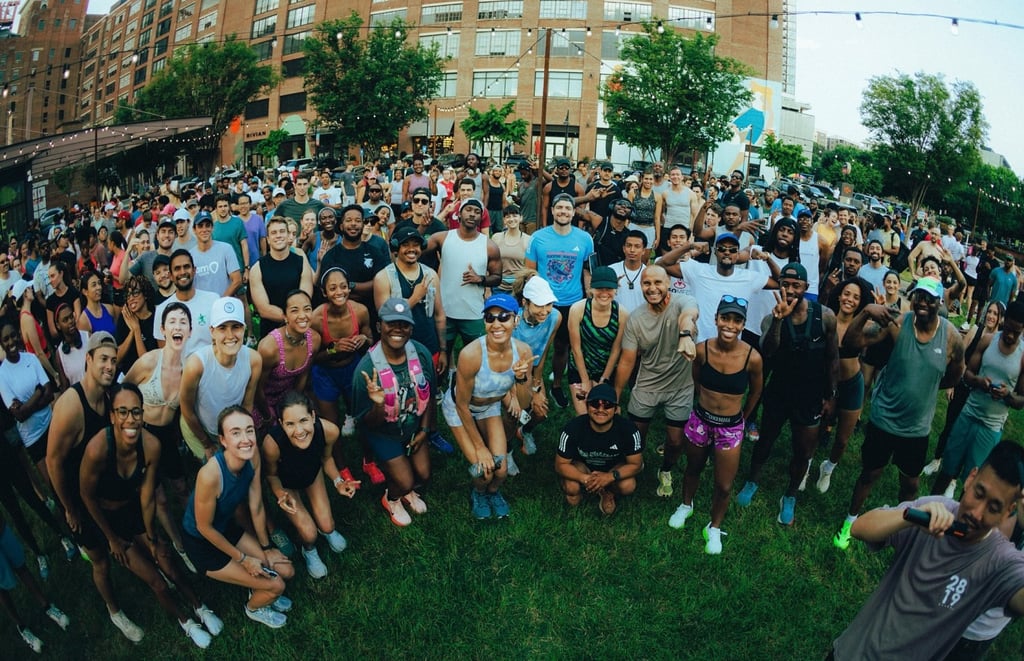 Members of the Atlanta Run Club gather in early June. Photo: Instagram/atlantarunclub Members of the Atlanta Run Club gather in early June. Photo: Instagram/atlantarunclub