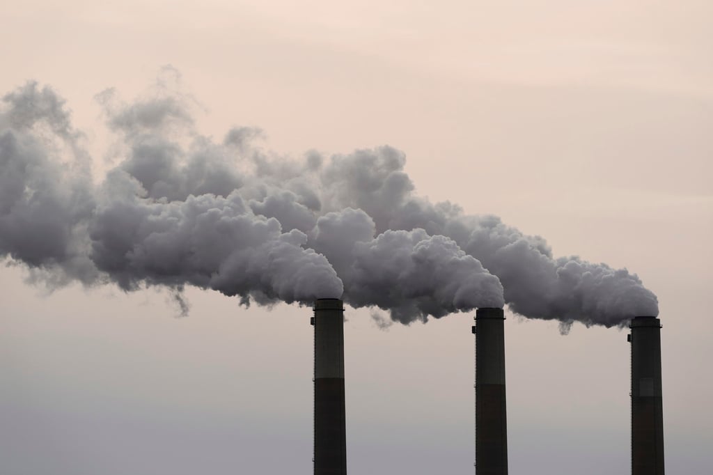 Greenhouse gas emissions from burning fossil fuels and deforestation hit a new high in 2024. File photo: AP Greenhouse gas emissions from burning fossil fuels and deforestation hit a new high in 2024. File photo: AP