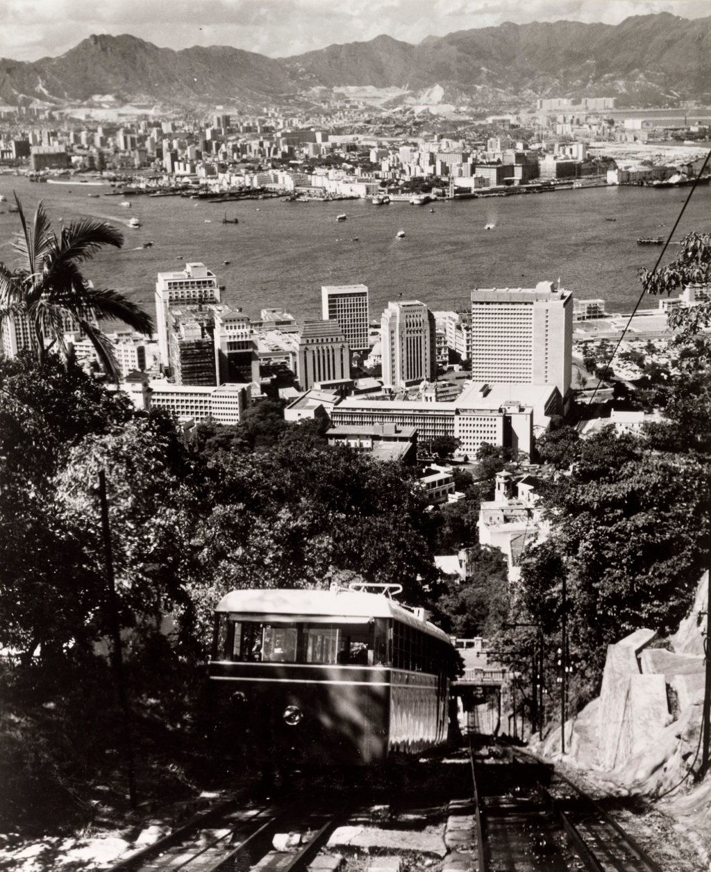 The Peak Tramway in Hong Kong which runs to the top of Victoria Peak, a tourist hotspot. Photo: Getty Images