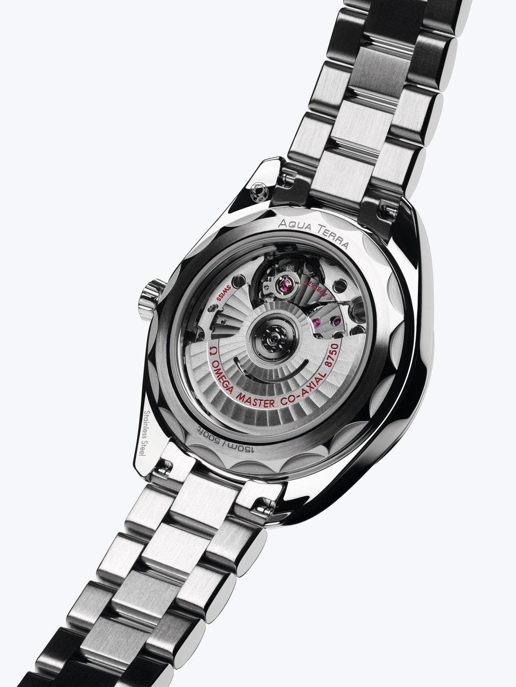 The movement of the Omega Aqua Terra 30mm. Photo: Handout The movement of the Omega Aqua Terra 30mm. Photo: Handout