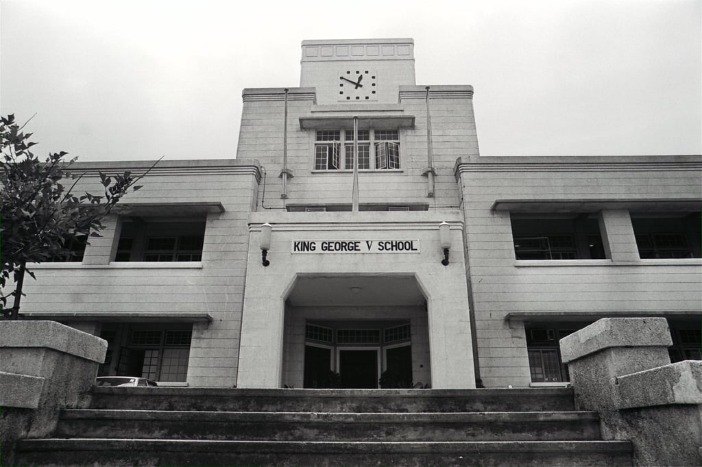 The prestigious King George V School in Ho Man Tin is a prime example of Hong Kong’s art deco architecture. Photo: SCMP Archive