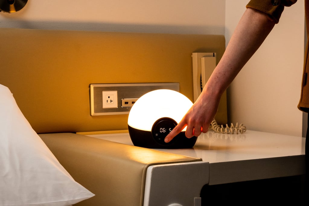 Lumie wake-up lights simulate natural dawn and dusk. Photo: Handout