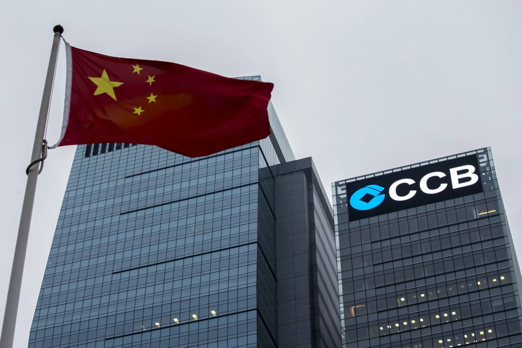 Shares of top mainland lenders like China Construction Bank have extended gains this year. Photo: Reuters Shares of top mainland lenders like China Construction Bank have extended gains this year. Photo: Reuters