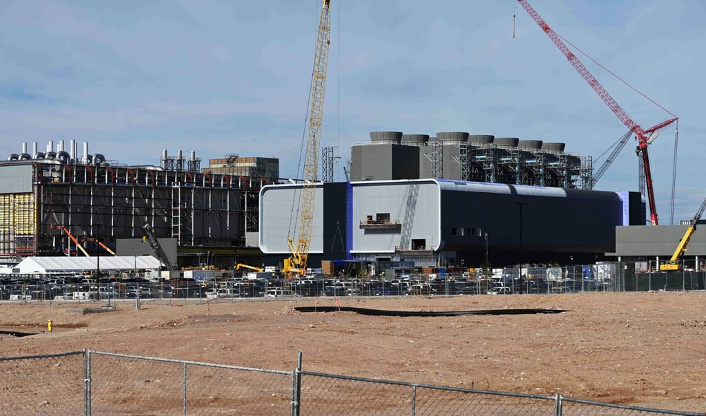 TSMC’s new plant in Phoenix under construction in January 2023. Photo: Matt Haldane