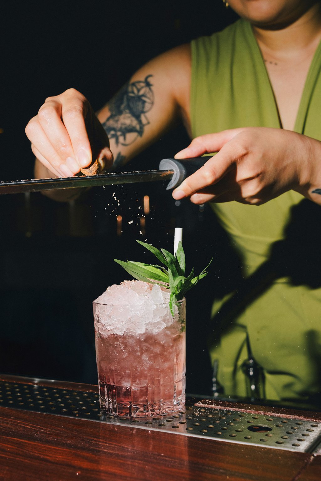 The Girl Next Door cocktail at Green Room. Photo: The Upper House