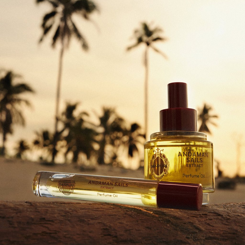 The Andaman Sails fragrance is a tribute to the enigmatic beauty of the Andaman Sea. Photo: Handout