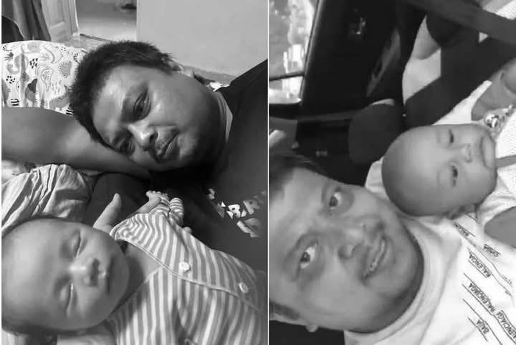 Nuruleffendy Ibrahim with baby Daniel. Photo: Facebook/Sarawak Awesome Nuruleffendy Ibrahim with baby Daniel. Photo: Facebook/Sarawak Awesome