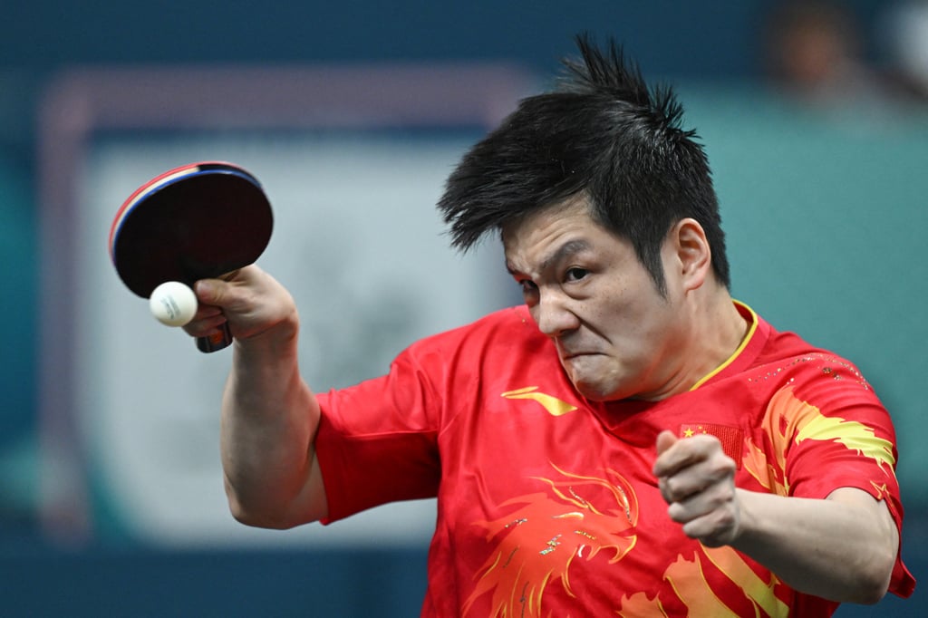 Fans in Germany can see Fan Zhendong in action much more cheaply than in mainland China. Photo: AFP Fans in Germany can see Fan Zhendong in action much more cheaply than in mainland China. Photo: AFP