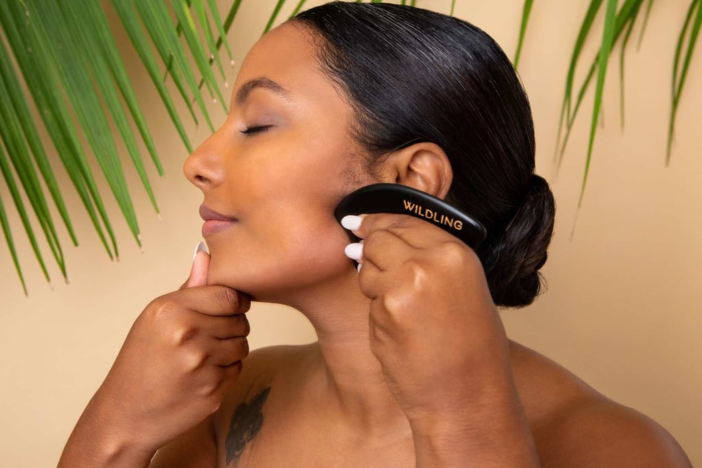 Wildling Empress Stone Gua Sha Facial Tool. Photo: Handout