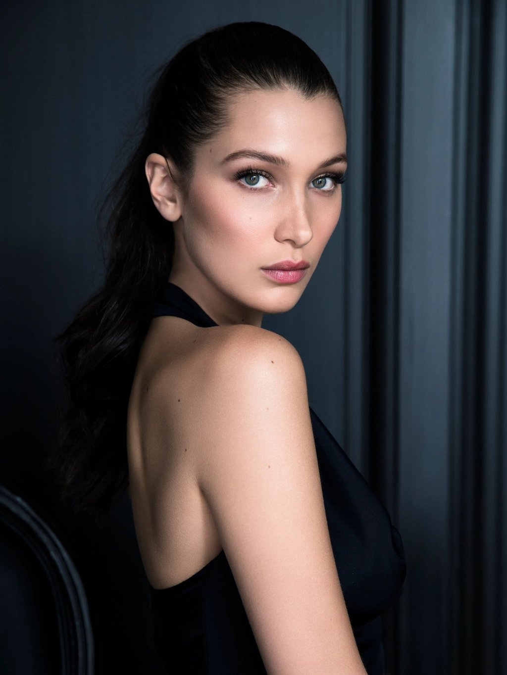 Bella Hadid for Dior: the look is sculpted but subtle. Photo: Handout