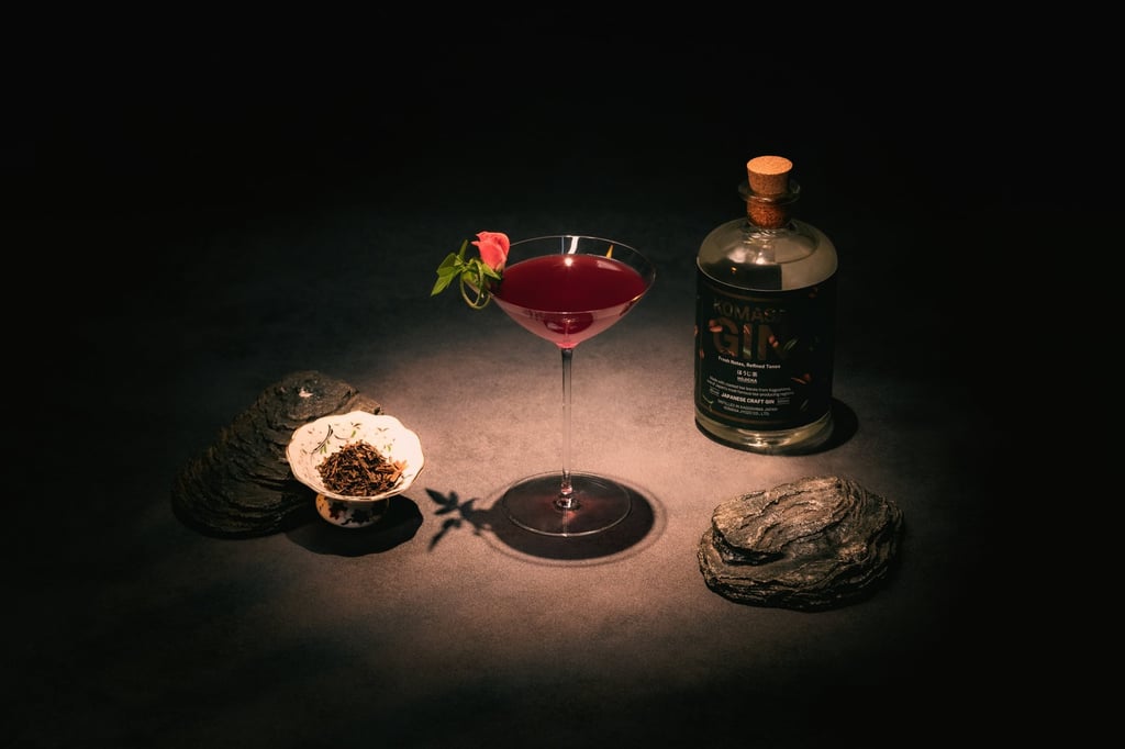 Madara uses premium Japanese teas in its bespoke cocktails. Photo: Madara