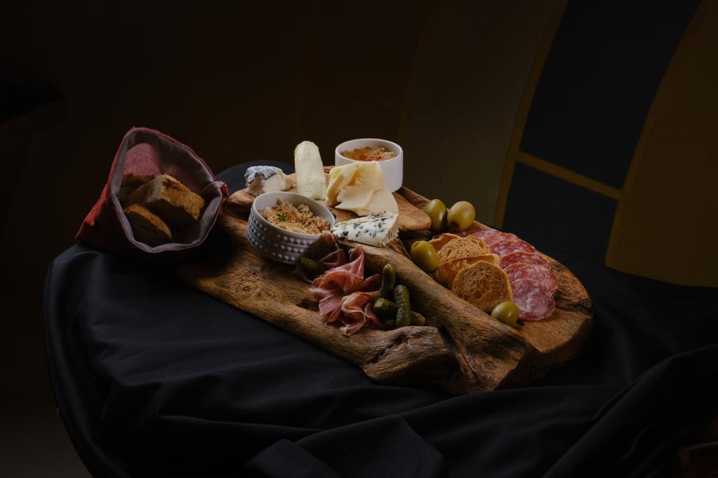 A platter from Roucou Cheese Bar and Omakase. Photo: Roucou Cheese Bar and Omakase A platter from Roucou Cheese Bar and Omakase. Photo: Roucou Cheese Bar and Omakase
