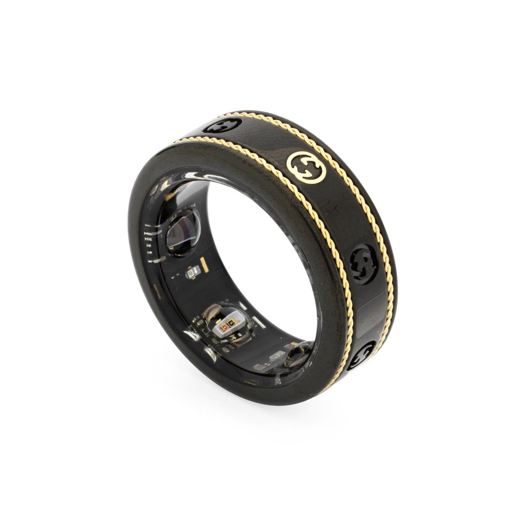 The Gucci X Oura ring. Photo: Handout The Gucci X Oura ring. Photo: Handout